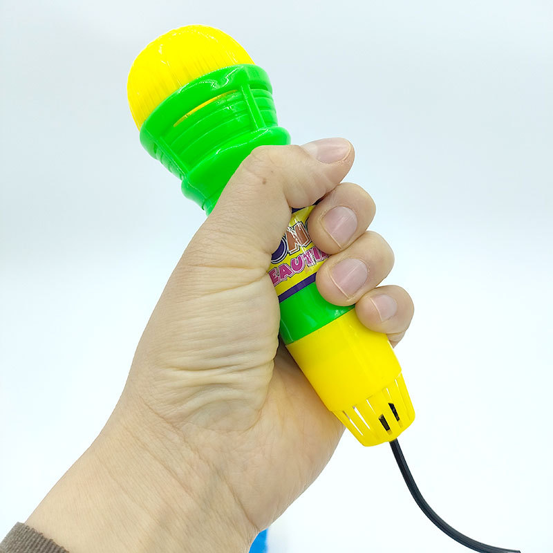 Small size microphone toy simulation microphone props children's echo small microphone early education eloquence training Gifts Wholesale