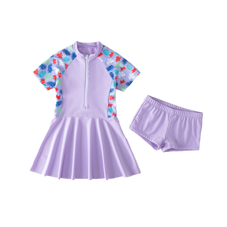 Children's Swimwear Girls Split Summer Girls' Swimwear Cute Princess Baby Small Medium Large Children's Swimwear Wholesale