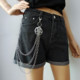 Five-pointed star waist chain white k