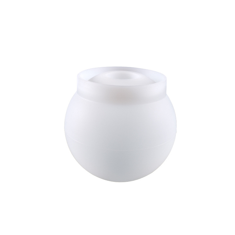 Yu Meiren diy crystal drop glue resin mold round ball candle holder ornaments mirror silicone mold Amazon