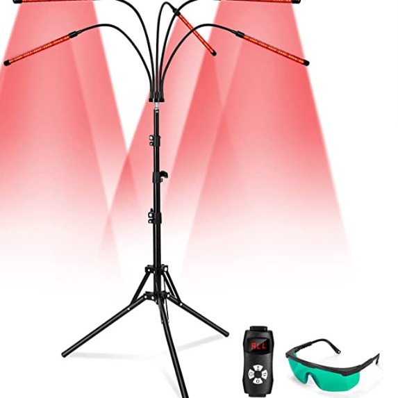 5-head bracket led red light 150 light tripod physiotherapy light deep red light 660nm850nm near infrared phototherapy