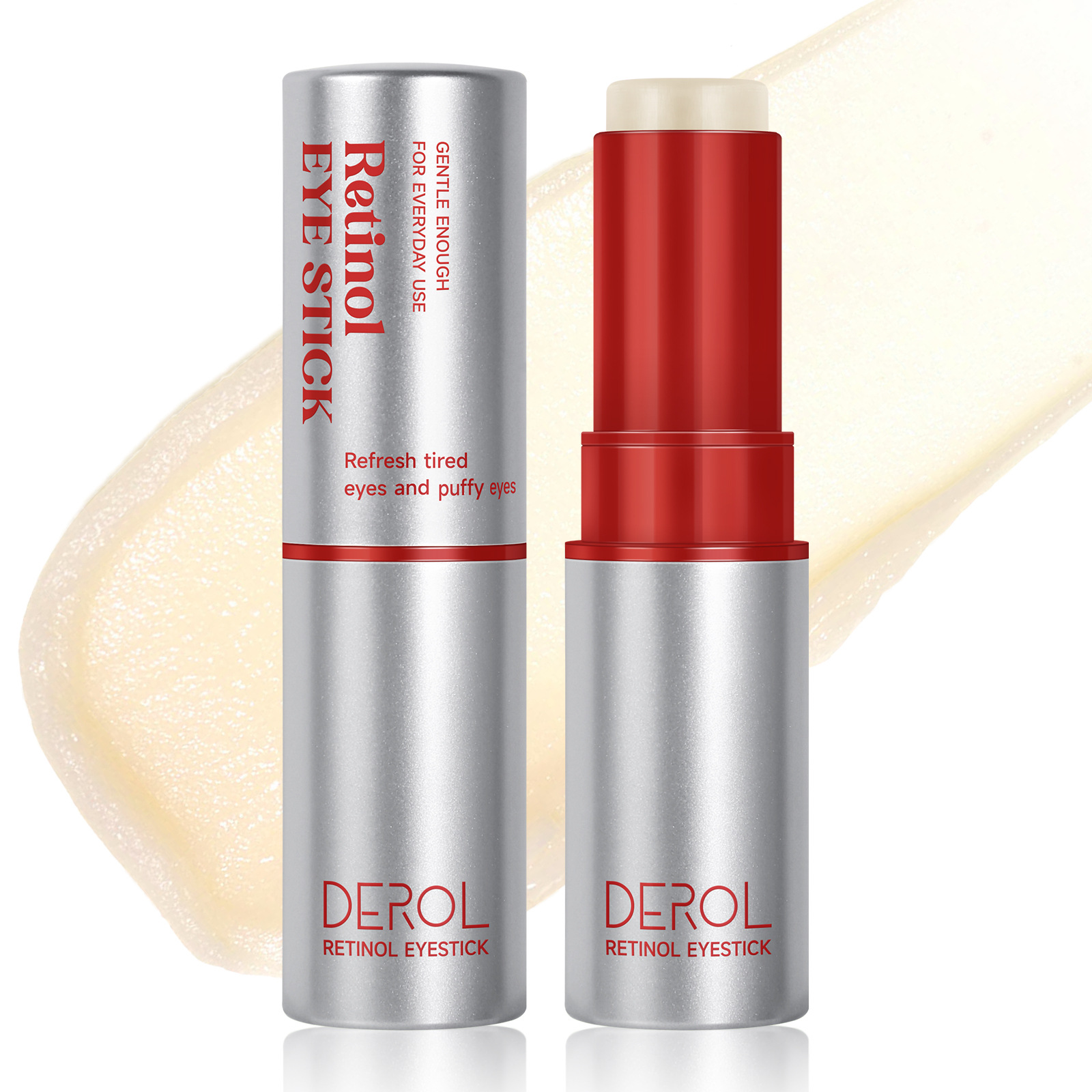 Cross-border DEROL Retinol Eye Cream Stick Eye Repair Eye Skin Tight Fine lines Moisturizing Eye Week Care Eye Cream