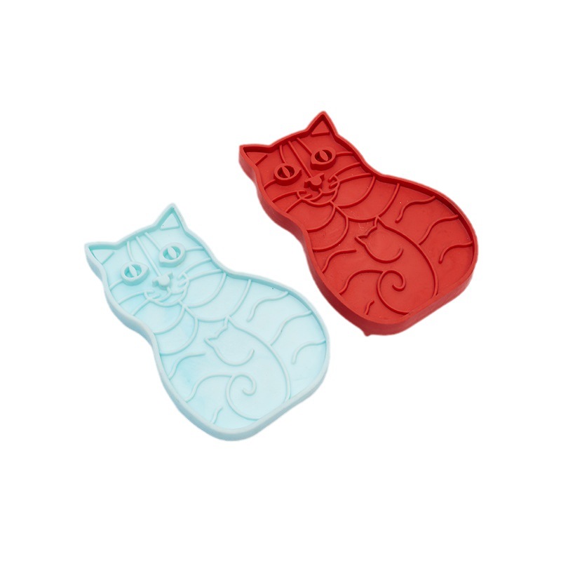 Pet supplies cat and dog massage brush to floating hair silicone massage soft hair bath deep cleaning brush factory outlet
