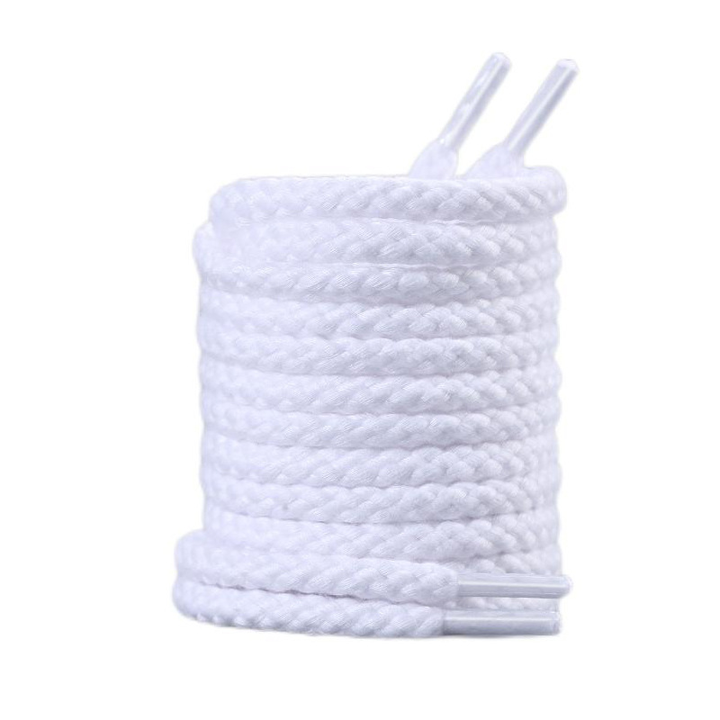 Weiwu Pro hemp rope shoelace with AJ1 Air Force No. 1 DUNK canvas cotton round shoe rope men's and women's white AF1