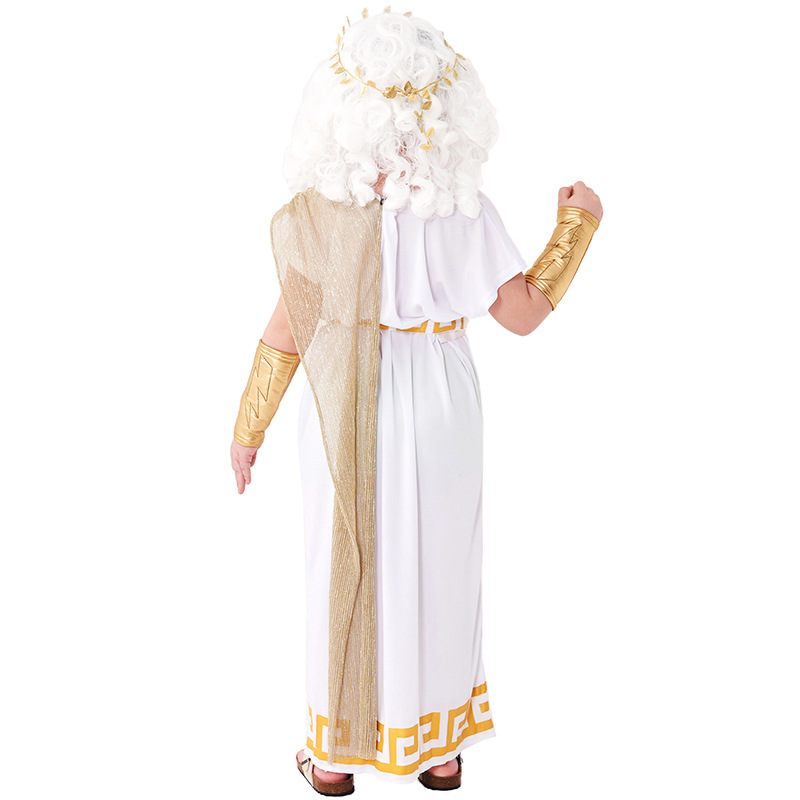 Halloween foreign trade style children's day role playing ancient Greek myth Zeus costume Rome suit