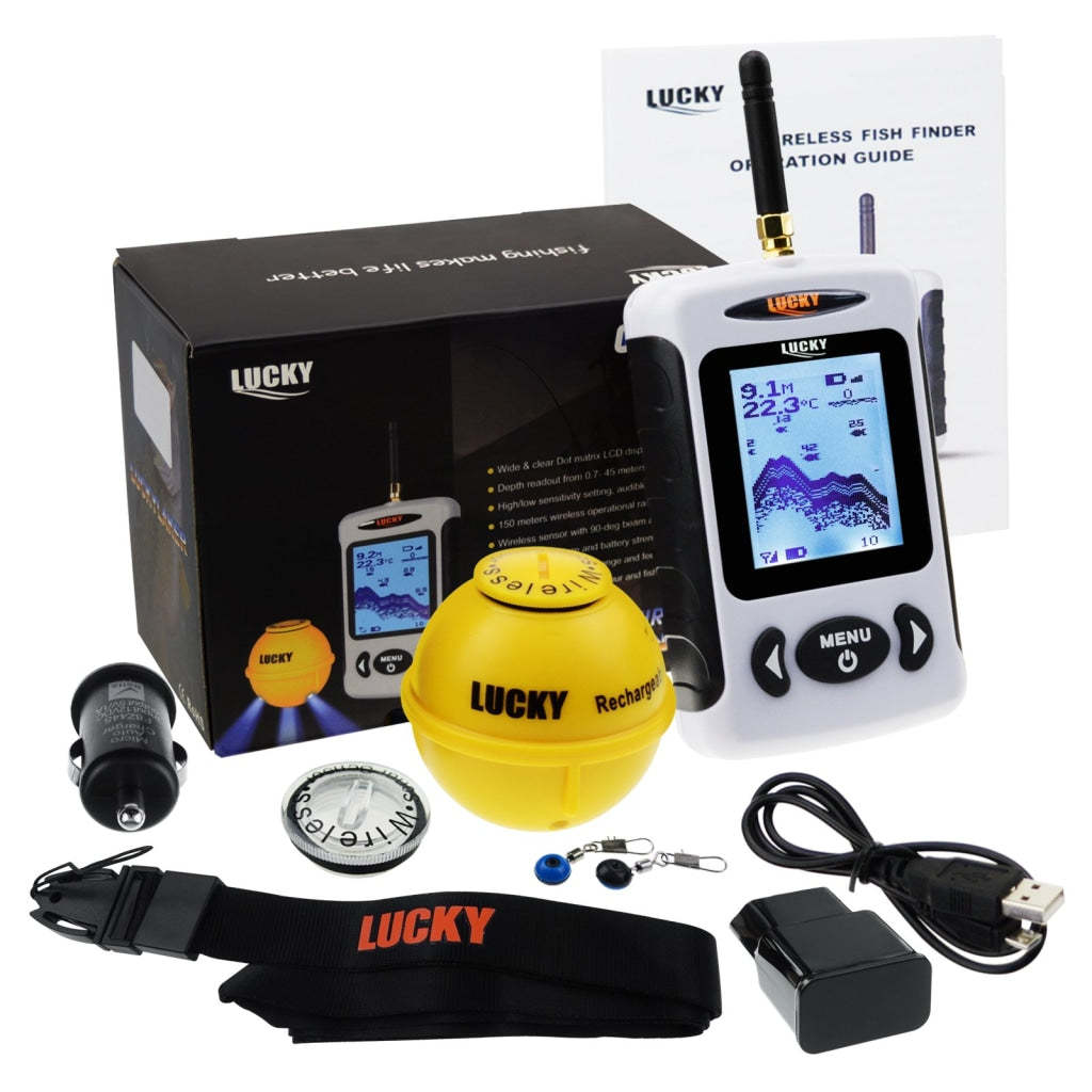 Cross-border wholesale fishfinder fish finder wireless wired sonar fishing supplies fish detector fish finder
