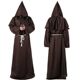 Halloween cosplay Costume Costume Medieval Monk's Costume Wizard's Costume Priest's Costume