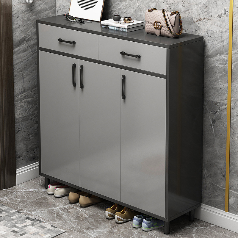 Shoe Cabinet 2022 New Household Doorway Entrance Cabinet Large Capacity Internet Celebrant Storage Rack Shoe Rack