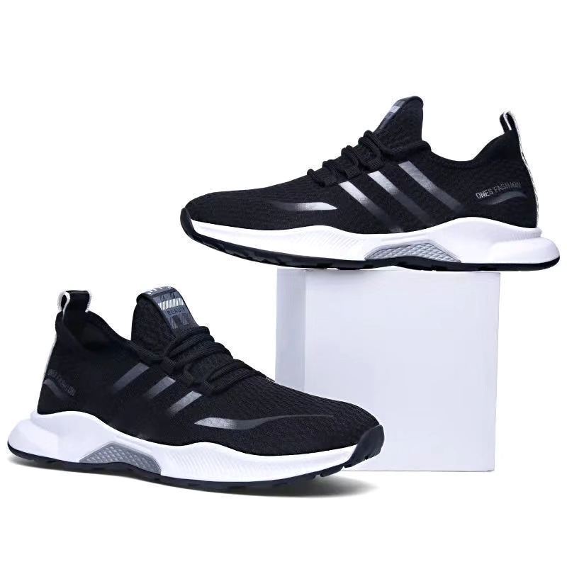 Men's shoes 2023 spring new trend men's sports mesh tide shoes breathable Korean casual shoes a generation of hair