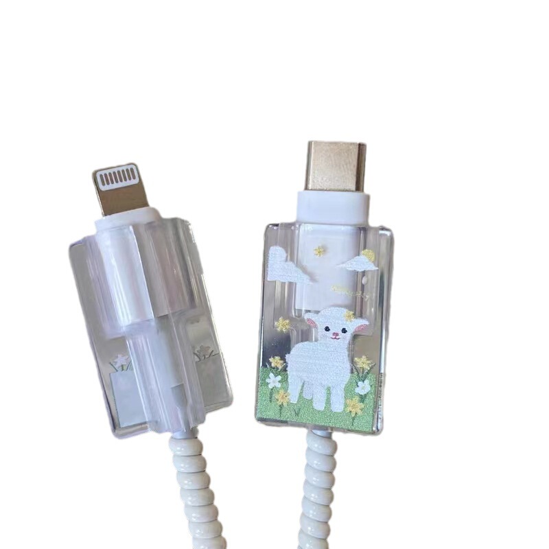 データ線クリップ保護カバー噛み線器はアップルの華為小米線クリップ充電器保護カバーを適用する|undefined