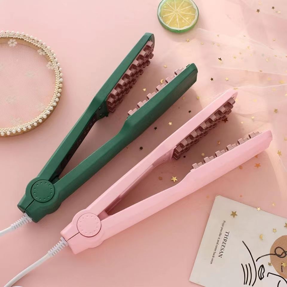 Fluffy artifact corn whisker pad hair root splint temperature control corn perm high cranial top fluffy curling stick does not hurt hair