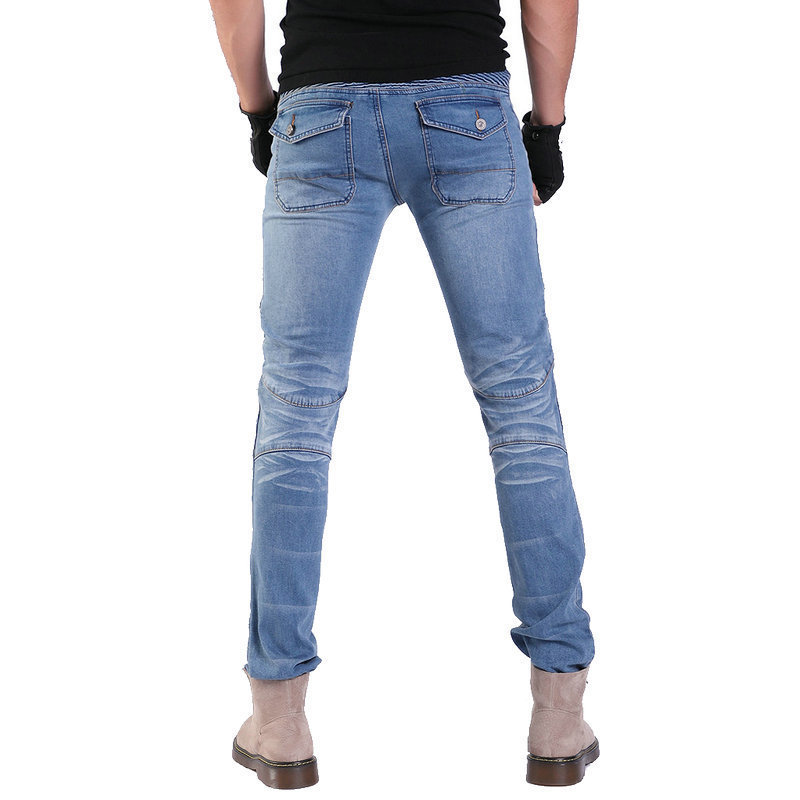 VOLERO Motorcycle Racing Casual Slim-fit Jeans Anti-fall Pants Off-road Motorcycle Riding Pants PK-718