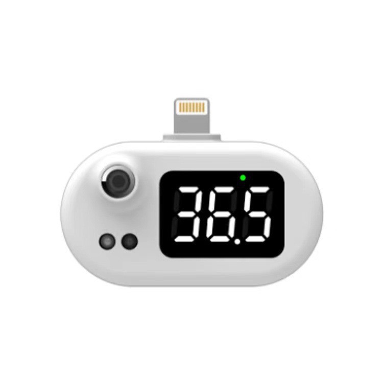 Foreign trade cross-border smart phone temperature treasure non-contact automatic thermometer automatic infrared mobile phone thermometer