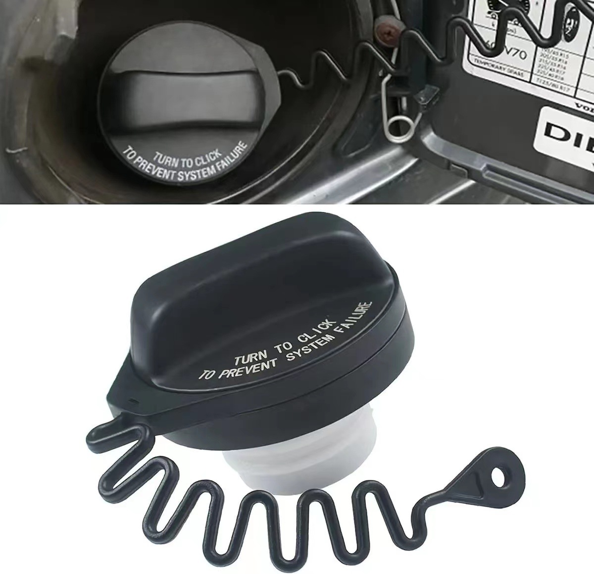31261716 fuel tank inner cover XC60XC90S80LS60C30S40 fuel tank cover 30742325 31261589