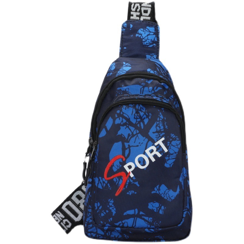 Men's Bag Shoulder Bag Crossbody Bag Large Capacity Outdoor Leisure Chest Bag Travel Small Backpack Multifunctional Sports Bag