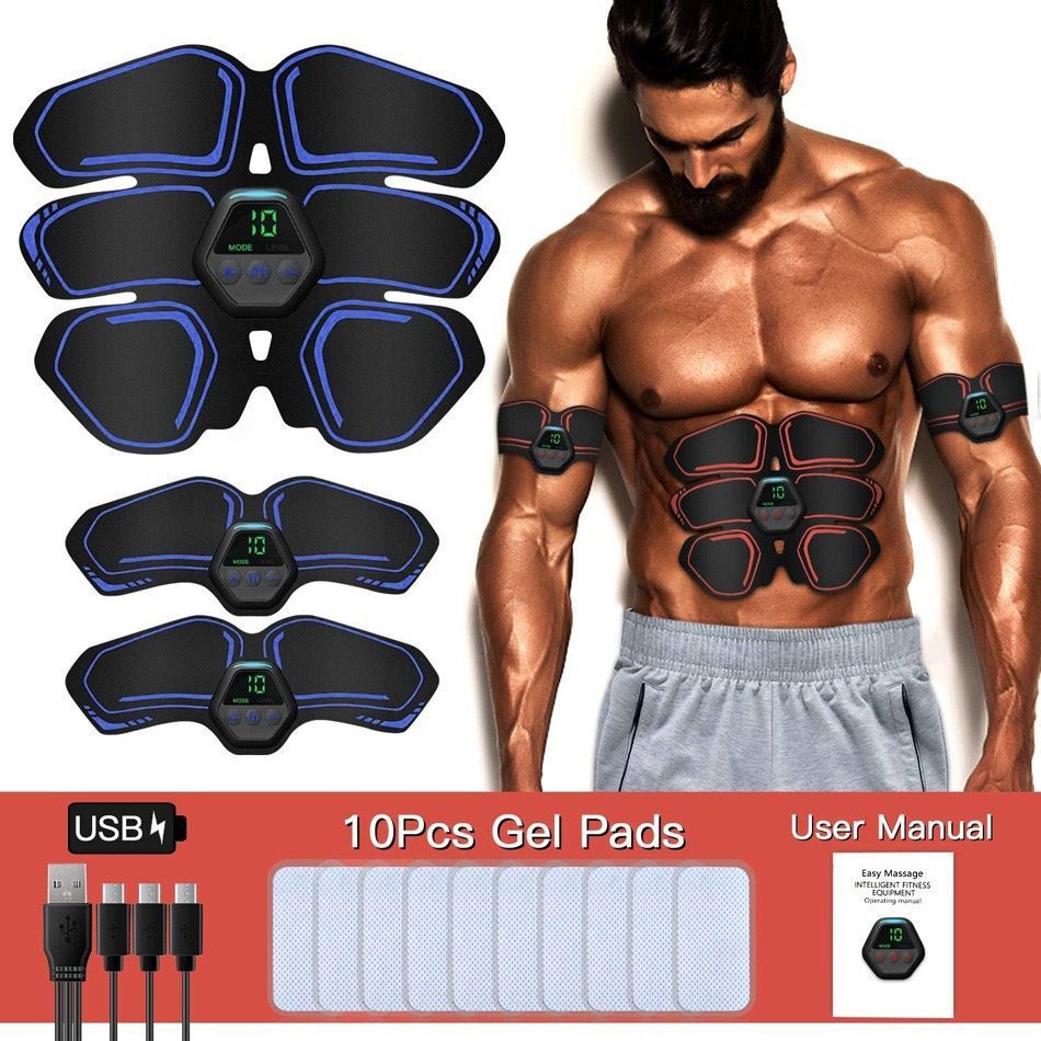 Abdominal Fitness Instrument Fitness Equipment Abdominal Muscle Wheel Training Device Thin Belly Muscle Instrument Exercise Home Weight Loss Men's Abdominal Muscle Sticker