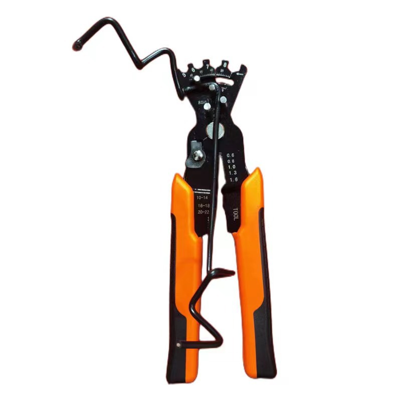 Multi-function bending line folding wire stripper electrical pliers stripping wire pressing wire five-in-one new bending wire stripper