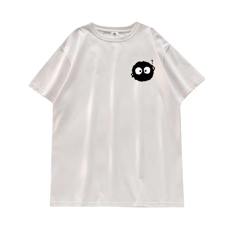 Women's cotton printed T-shirt summer new short sleeve plus size women's loose casual couple top clothes