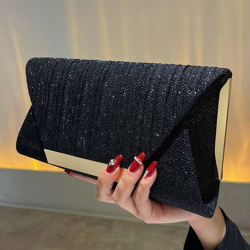 Fashion Elegant Clutch Bag New 2023 Style Warm Banquet Bag Chain Shoulder Bag Evening Banquet Bag Gift Bag Clutch Bag