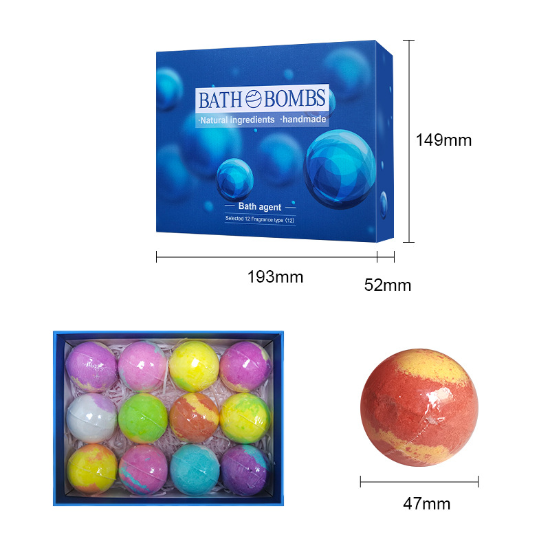Amazon bath bombs bath salt explosion bath salt ball set bubble bath essential oil bath ball set