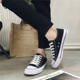 Canvas Shoes Men's Spring and Autumn New Couple's Trendy Harajuku Vintage Men's Casual Shoes Low-top All-match Student Sneakers