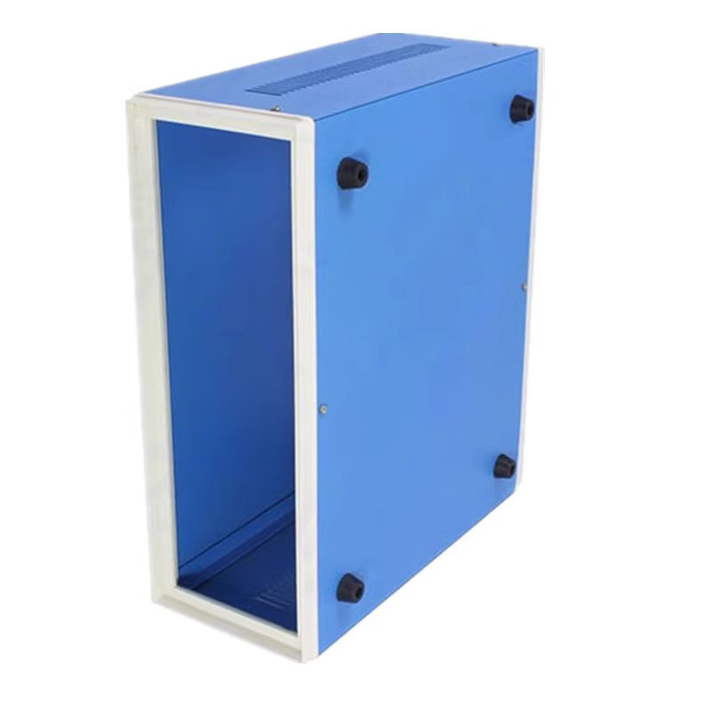 Portable Power Supply Enclosure Equipment Metal Shell Chassis Desktop Outer Box Electronic Instrument Shell