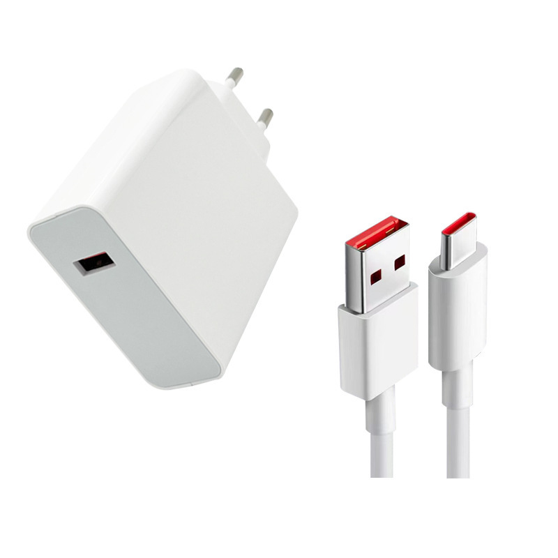 Qianmaitong is suitable for millet European gauge 120W charger 12pro red rice 11Tpro charging head fast charging data cable