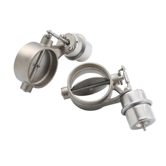 Stainless steel pneumatic valve car modified variable sound Electric exhaust pipe valve manufacturers wholesale