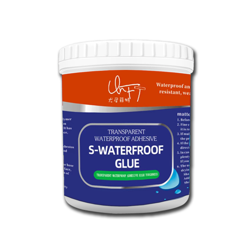 Hau Xiujia Transparent Waterproof Adhesive Toilet Kitchen Non-smashing Brick Waterproof Coating Exterior Wall Roof Windowsill Leakage Waterproof