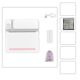 C19 pink +10 roll adhesive + storage bag