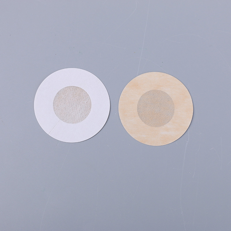 Disposable non-woven plum-shaped nipple stickers chest stickers creative round sexy nipple stickers wholesale