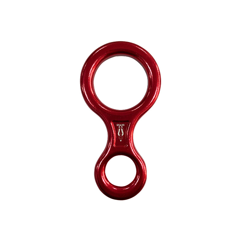 Neutral Non-LOGO outdoor rock climbing rappelling escape eight-ring downcomer 8-ring downcomer