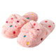 Bowknot Winter Women Baotou Japanese and Korean Style Sweet Girl Wood Floor Home Warm Cotton Slippers