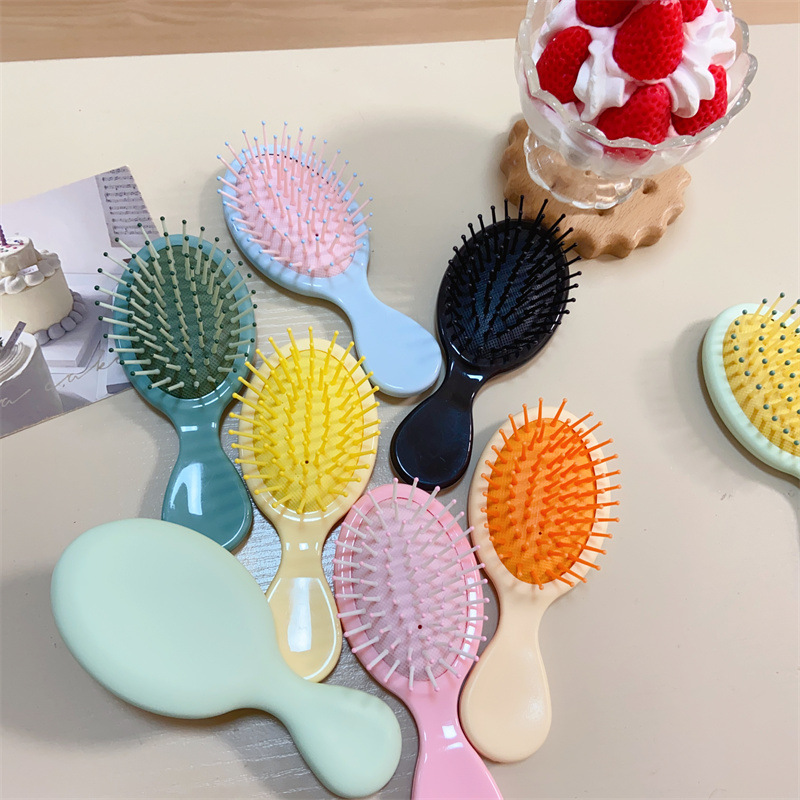 Airbag Comb Handmade Cream Gel diy Fluffy Anti-static Girls' Dormitory Small Airbag Comb Portable Comb