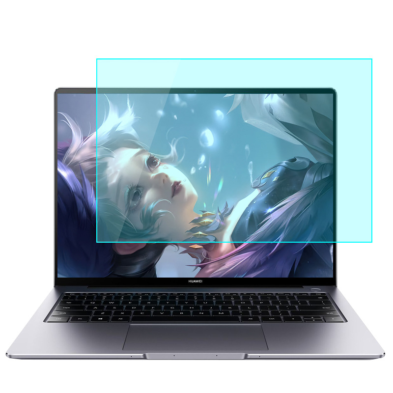 Notebook computer desktop monitor screen protective film anti-blue light isolation board anti-radiation anti-glare eye protection film