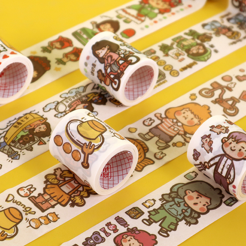 Gao Shan Wen Chuang Mu Zi Li Mini Limited tape diy Decorative Hand Account tape and Paper tape