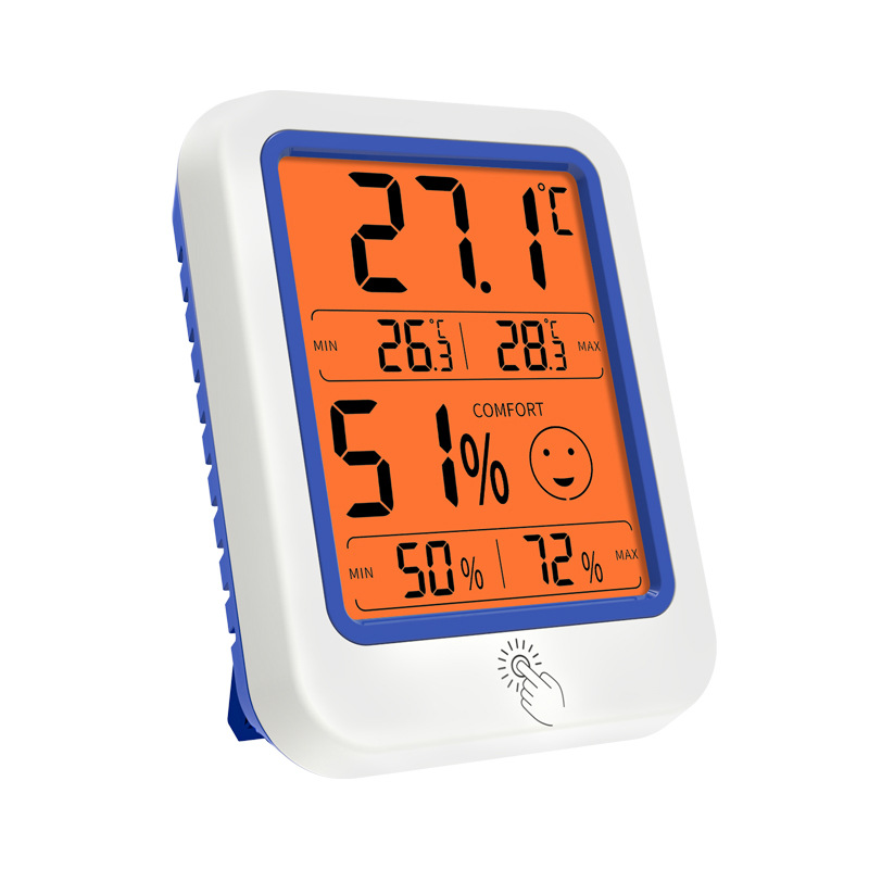 Cross-border new digital temperature and humidity meter indoor household precision temperature measurement wall-mounted electronic digital display thermometer hygrometer
