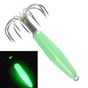 Cheap Pick Shiny Squid Catch Claw Hook Dragon Hook Octopus Hook Sea Fishing Hook Bowler Hook Fishing Hook Anchor Hook Luminous Hook