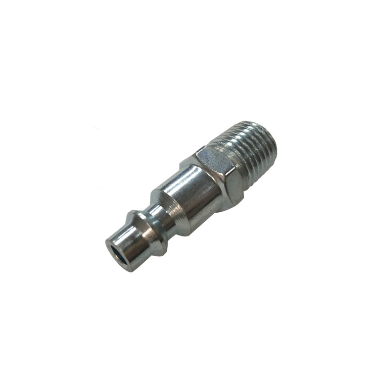 Supply American 1/4NPT American quick connector external thread insert outer thread insert American male iron galvanized