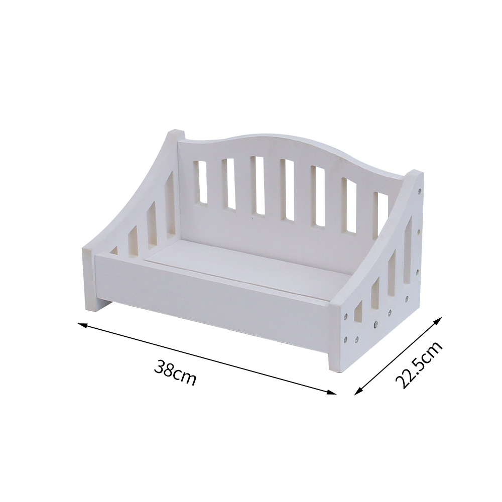 Wooden Newborn Bed Crib Bed Photo Props Baby Photography Props Newborn Props New Foreign Trade Products