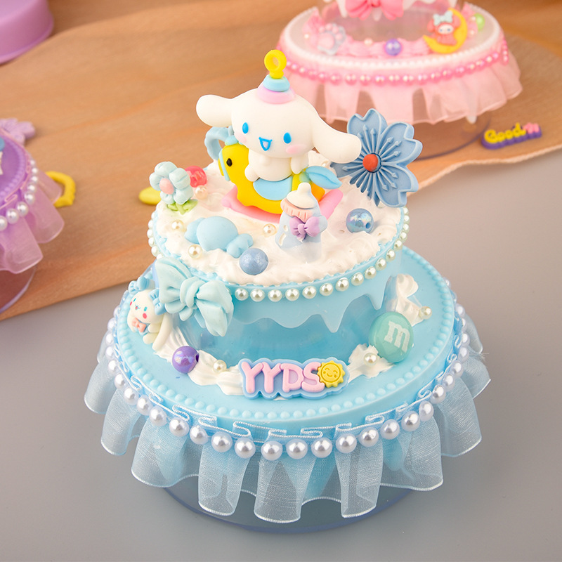 子供diy手作りクリームケーキ収納ケース材料バッグデザートカップ模型置物女の子誕生日プレゼント|undefined
