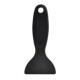 Plastic scraper black