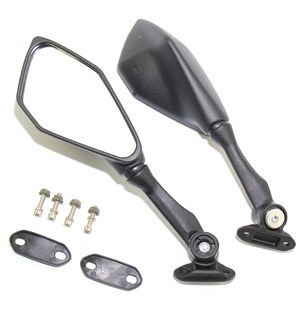Cross-border accessories rearview mirror suitable for electric motorcycle sports car small Ninja foldable road racing rearview mirror