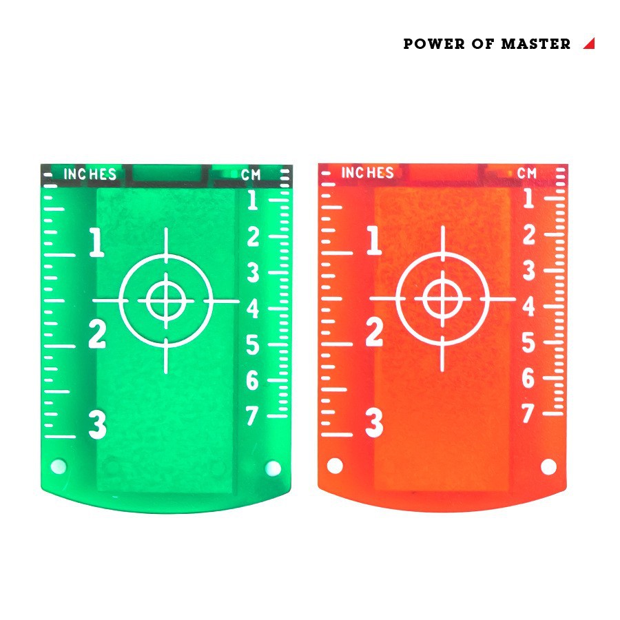 Laser Level Magnetic Target Infrared Sticker Wall Sticker Target Reflector with Magnetic Range Finder Optical Target