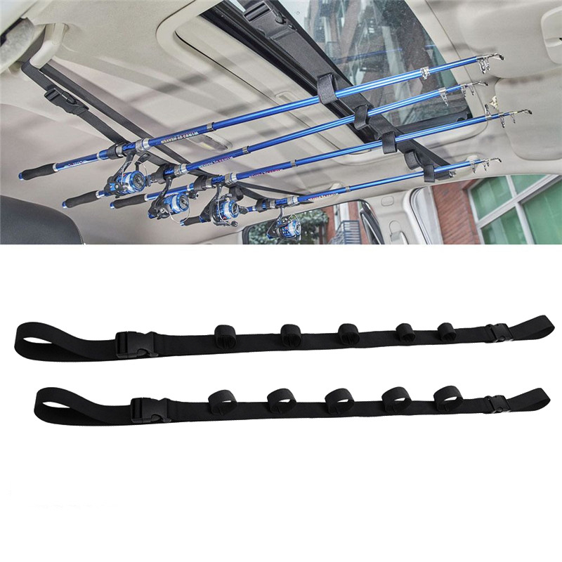 Car-mounted fishing rod strap Car-mounted fishing rod rack Car-mounted fishing rod bracket Car-mounted car-mounted fishing rod strap