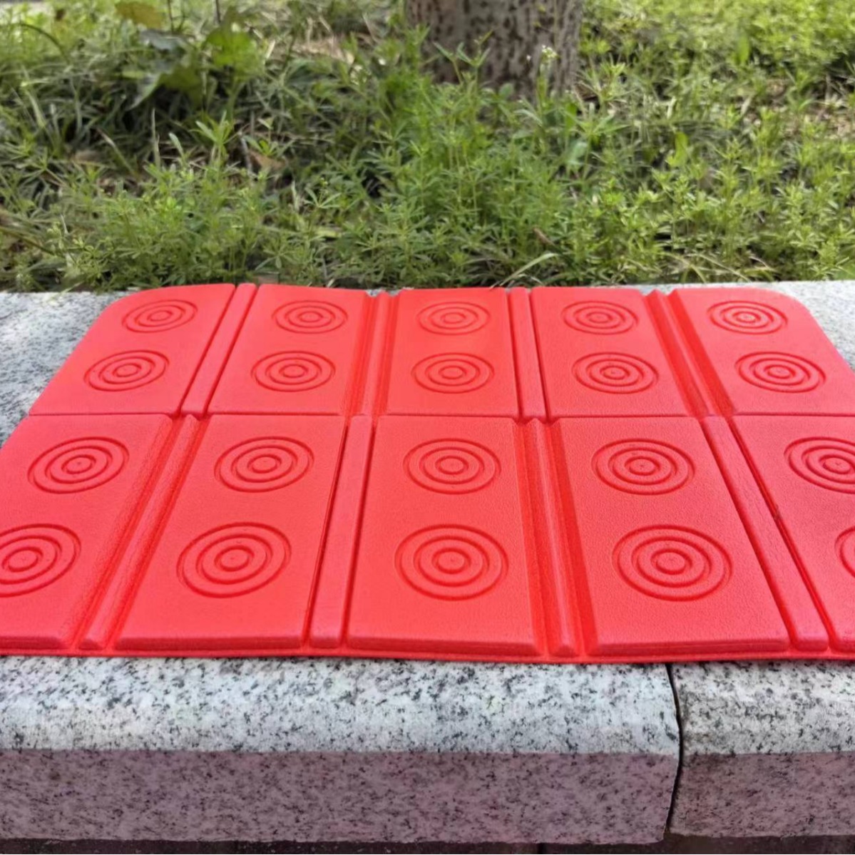 New Folding Cushion Student Sports Meeting Chair Cushion Portable with Bath Cushion Waterproof Outdoor Ten-fold Floor Cushion