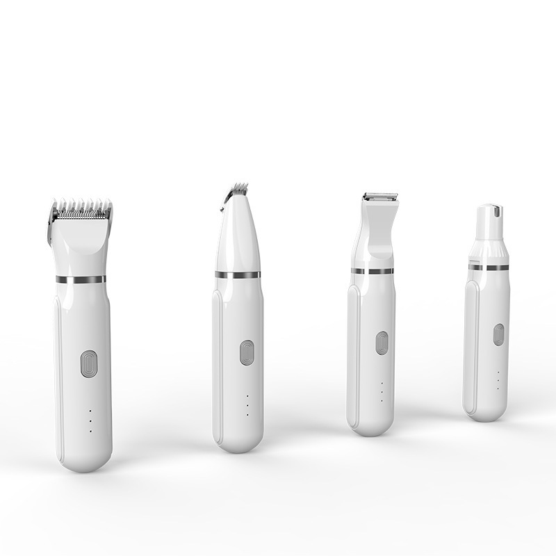 Pet Shaver 4-in-1 suit dog electric clipper pedicure hair clipper cat electric nail grinder