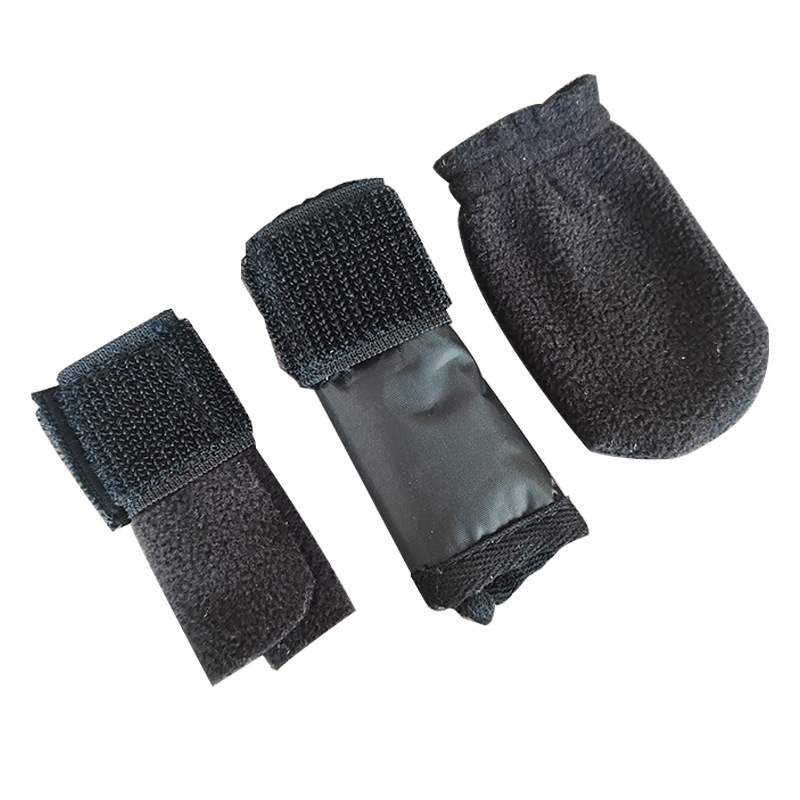 Yuqilin warm finger cover broken finger warm cover finger head injury anti-freezing fleece-lined thick broken finger cold-proof cotton cover