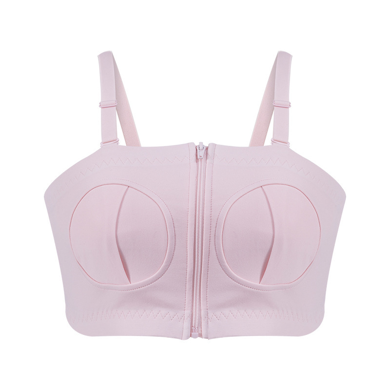 Zhangyan wholesale hand-free breast pump special nursing bra for convenient feeding accessory milk zipper free and private