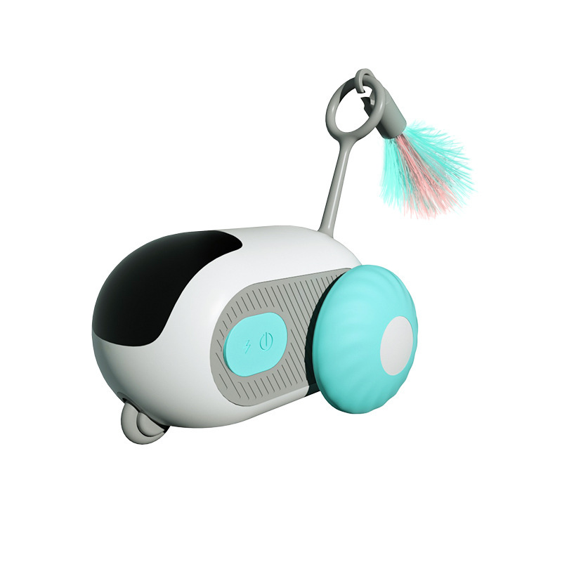 Pet has gravity intelligent running car remote control electric cat toy self-hi to relieve boredom little mouse funny cat stick cat pet